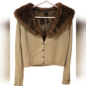 Vintage Anthropologie HWR Cardigan Size Med
